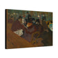 Lautrec, Henri - At the Moulin Rouge (1892) - Canvas Block, unframed