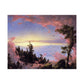 Church, Frederic Edwin - Above the Clouds at Sunrise  (1849) - Satin Posters