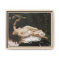 Courbet, Gustave - Woman with a Parrot (1866) - Matte Canvas, Framed