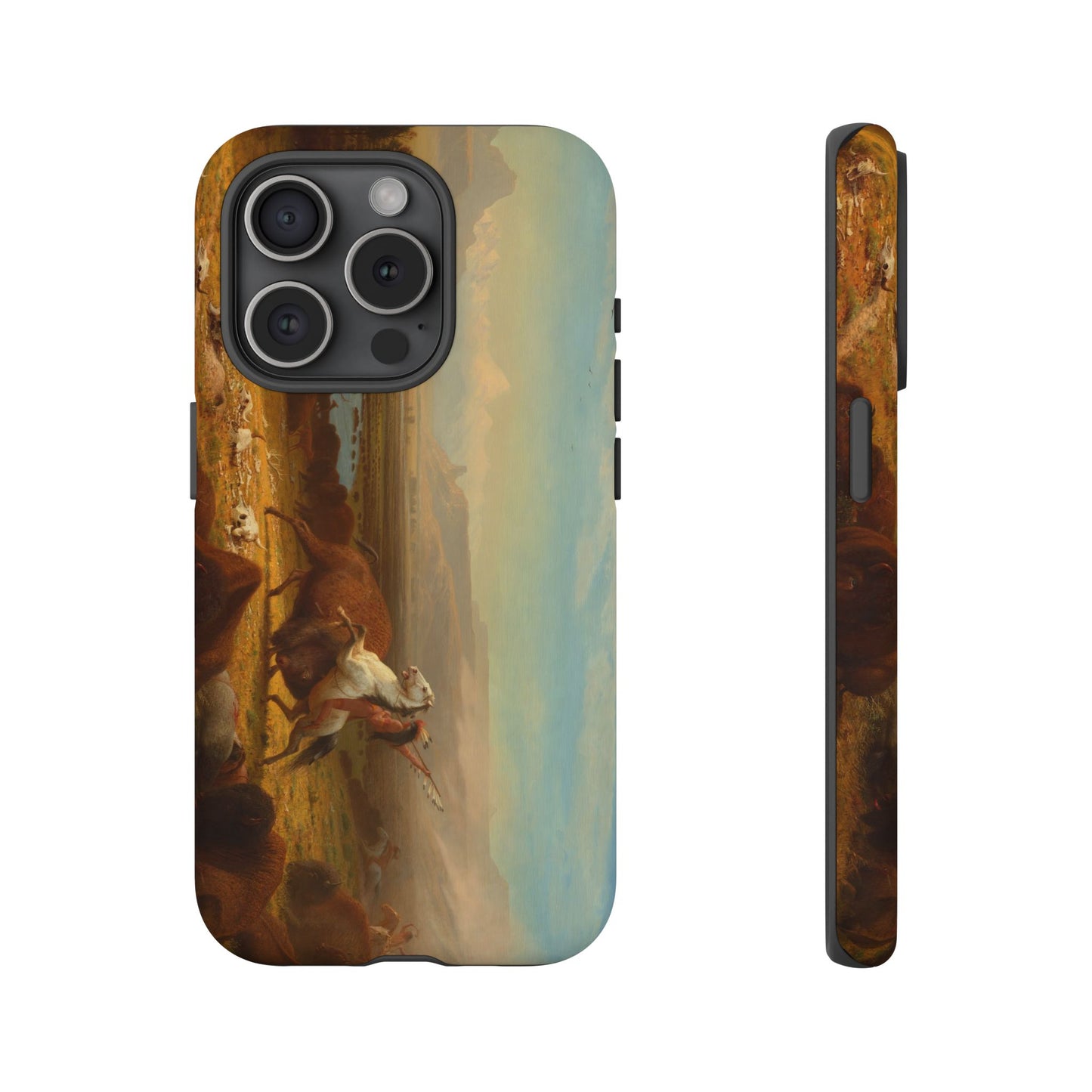 Bierstadt, Albert - The Last of the Buffalo  (1888) - Tough Phone Cases
