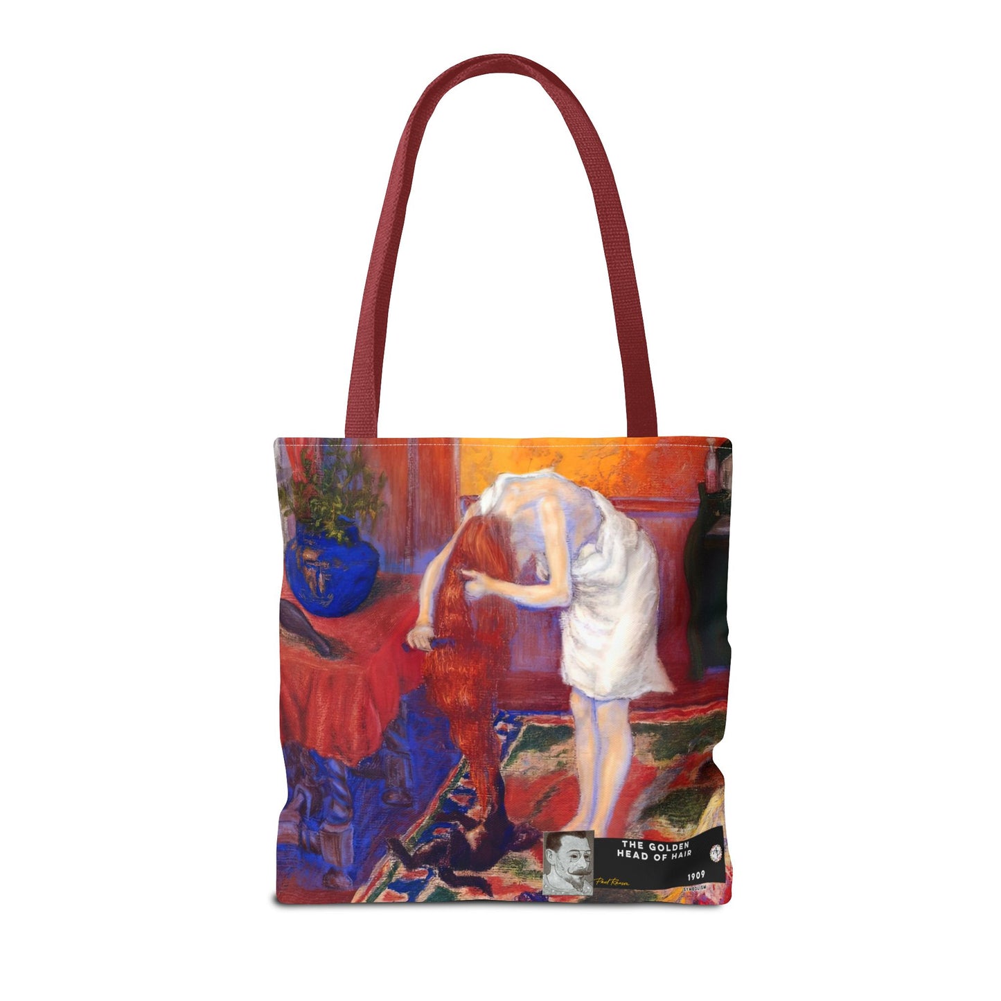Ranson, Paul - The Golden Head of Hair (1909) - Tote Bag