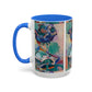 Matisse, Henri - Woman with a Hat (1905) - Colorful Accent Mugs