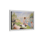Seurat, Georges - Bathers at Asnières (1884) - Matte Canvas, Framed