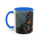Cézanne, Paul - The Card Players (1892) - Colorful Accent Mugs
