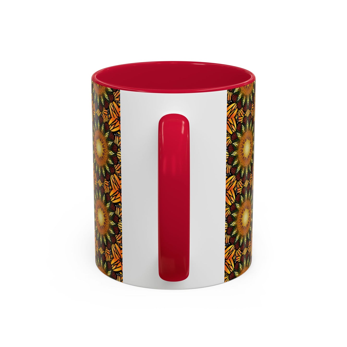 Pacio, Adam - Monarch Butterfly Mandala - Colorful Accent Mugs