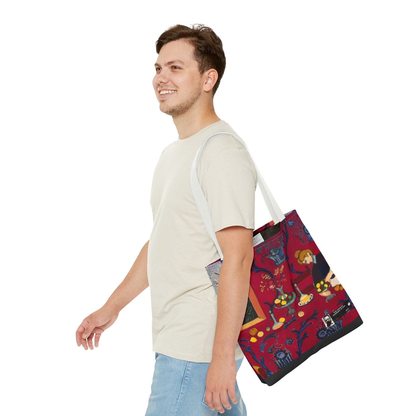 Matisse, Henri - The Dessert Harmony in Red (1908)- Tote Bag