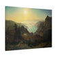 Bierstadt, Albert - Donner Lake from the Summit (1873) - Canvas Block, unframed