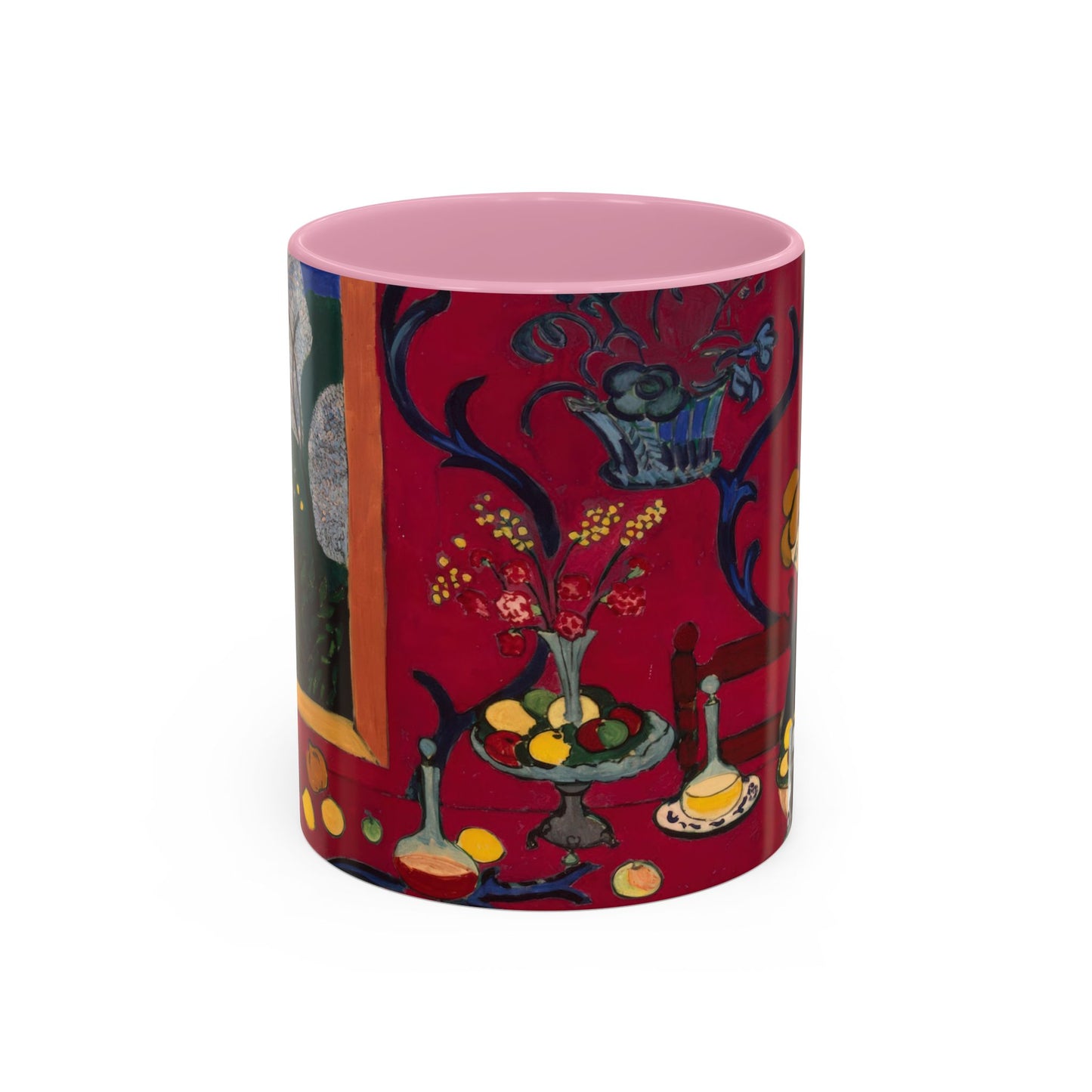 Matisse, Henri - The Dessert Harmony in Red (1908) - Colorful Accent Mugs