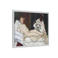 Manet, Édouard - Olympia (1870) - Matte Canvas, Framed