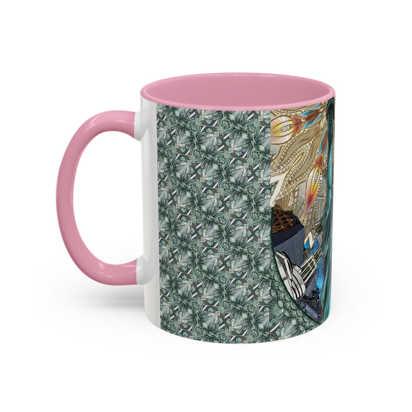 Pacio, Adam - Liberty Mandala - Colorful Accent Mugs