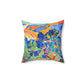 Derain, André - Mountains at Collioure (1905) - Suede Square Pillow