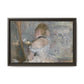 Morisot, Berthe - Woman at Her Toilette (1880) - Matte Canvas, Framed