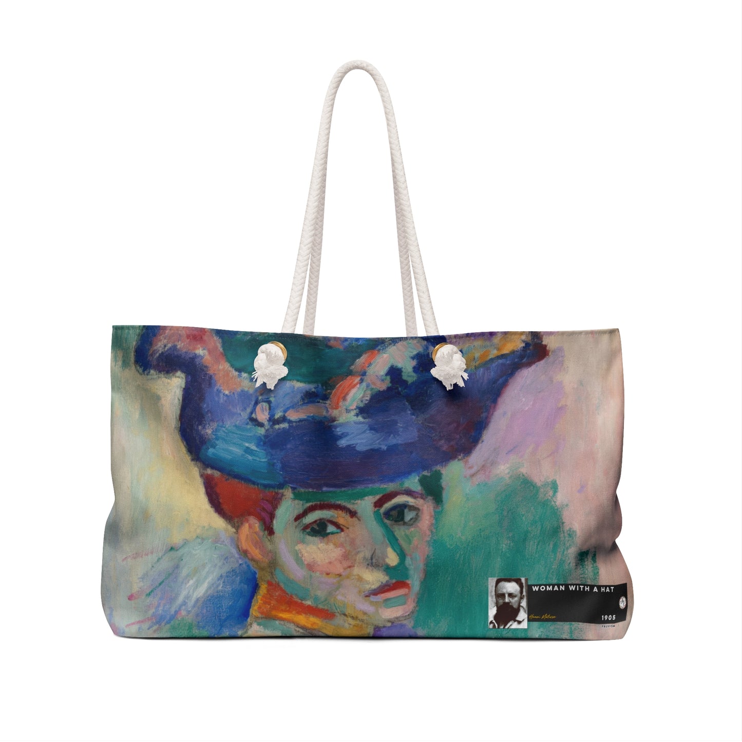 Matisse, Henri - Woman with a Hat (1905) - Weekender Bag