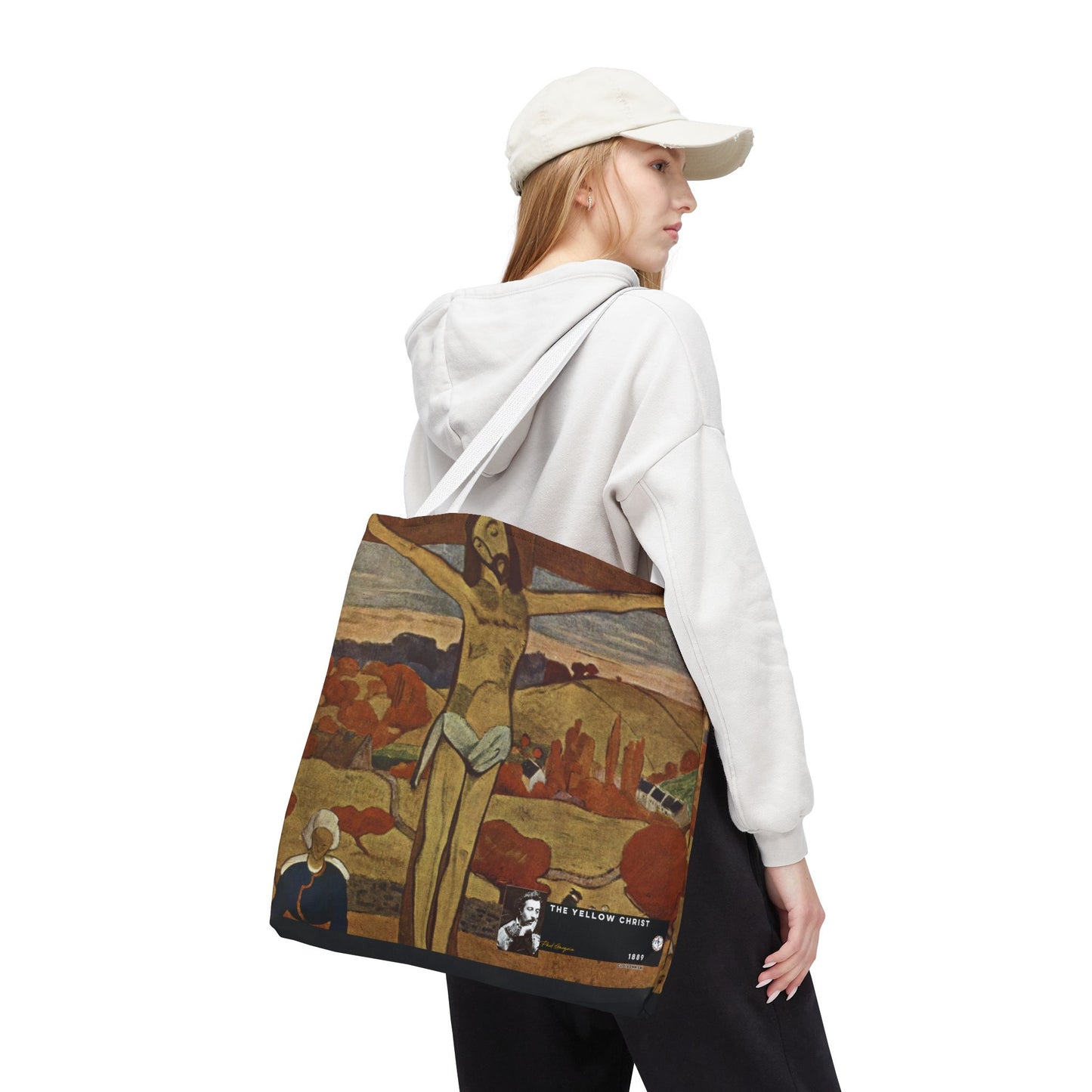 Gauguin, Paul - The Yellow Christ (1889) - Tote Bag