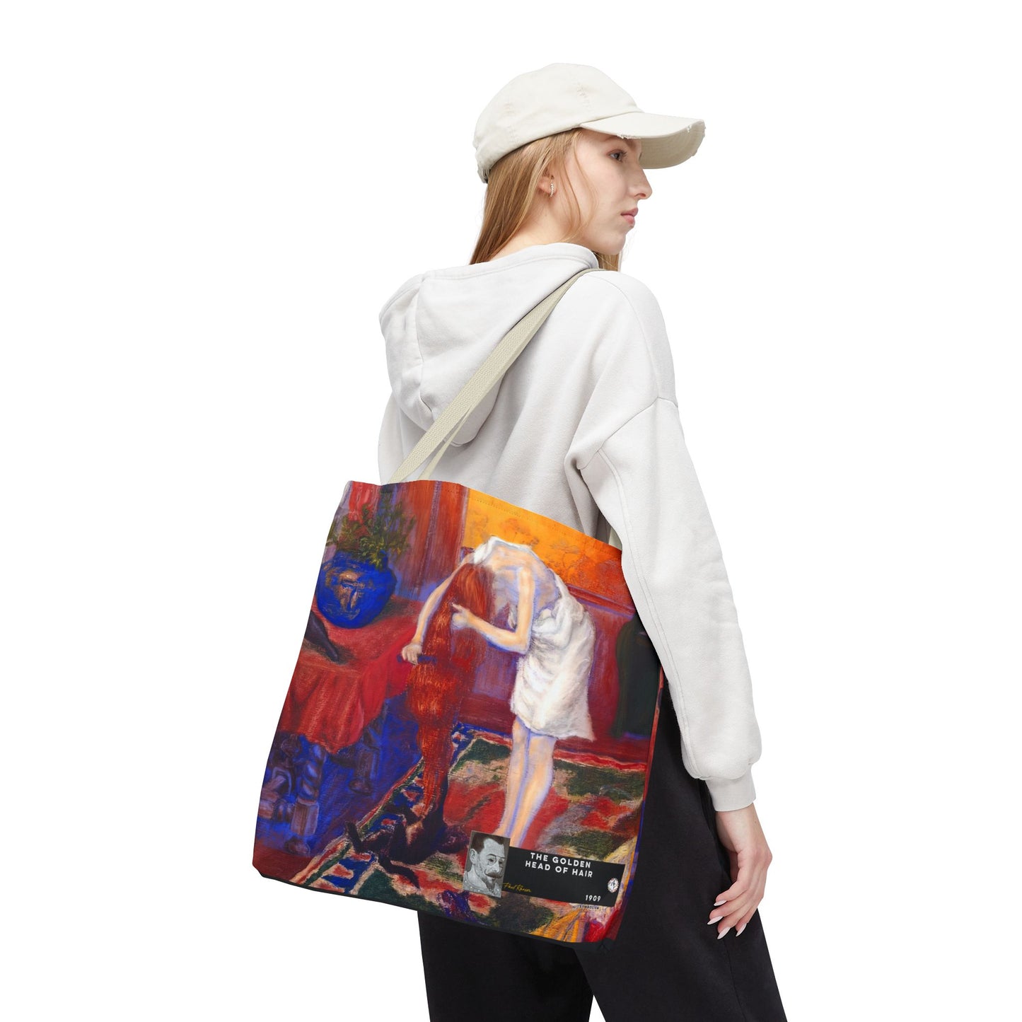 Ranson, Paul - The Golden Head of Hair (1909) - Tote Bag