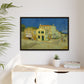 Van Gogh, Vincent - The Yellow House (1888) - Matte Canvas, Framed