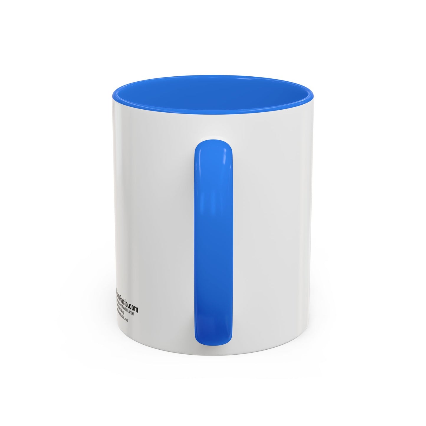 AdamPacio.com - White Logo - Colorful Accent Mugs