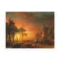 Bierstadt, Albert - Emigrants Crossing the Plains (1867) - Canvas Block, unframed