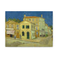 Van Gogh, Vincent - The Yellow House (1888)- Canvas Block, unframed