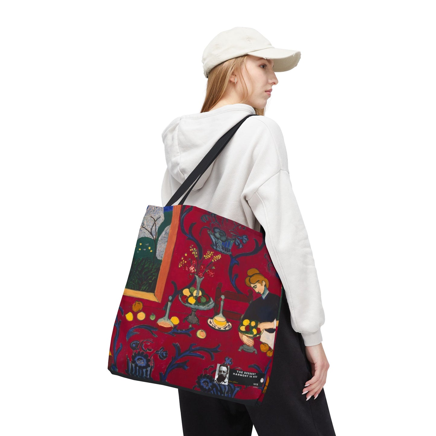 Matisse, Henri - The Dessert Harmony in Red (1908)- Tote Bag
