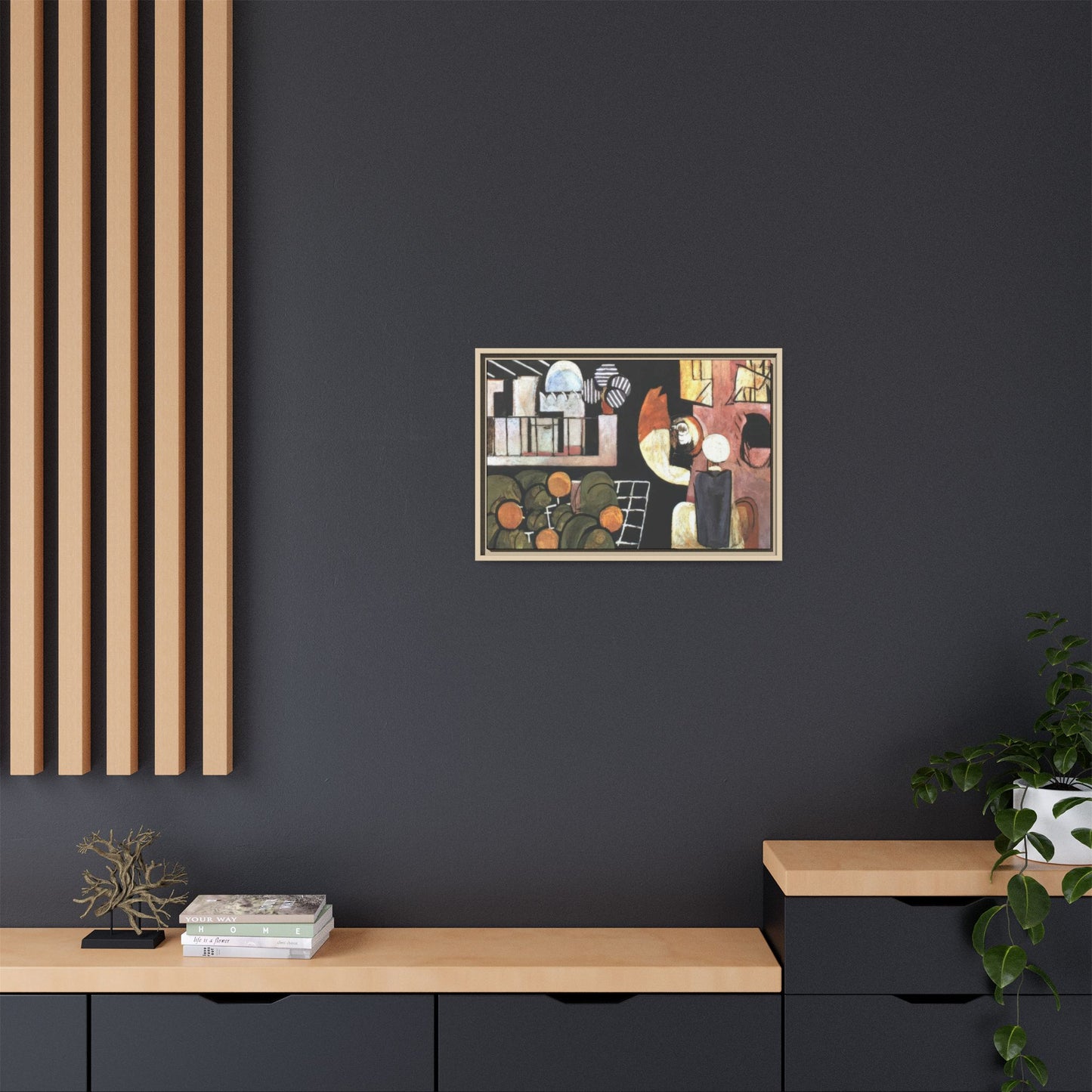 Matisse, Henri - The Moroccans (1916) - Matte Canvas, Framed