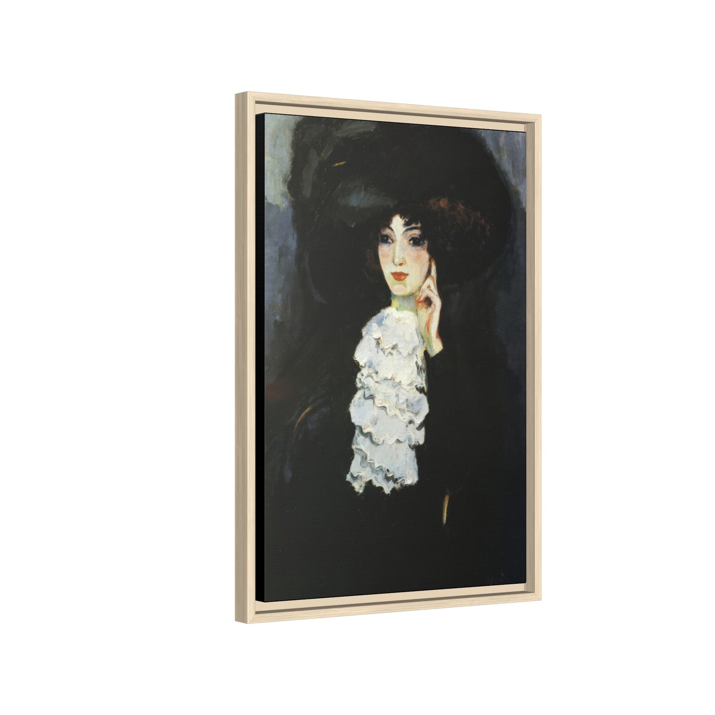 Van Dongen, Kees - Woman with Frill (1905) - Matte Canvas, Framed