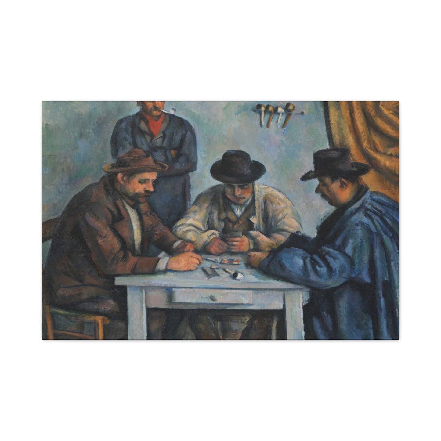 Cézanne, Paul - The Card Players (1892) - Canvas Block, unframed