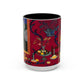 Matisse, Henri - The Dessert Harmony in Red (1908) - Colorful Accent Mugs