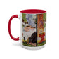 Cézanne, Paul - A Modern Olympia (1874) - Colorful Accent Mugs
