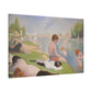 Seurat, Georges - Bathers at Asnières (1884) - Canvas Block, unframed