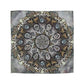 Pacio, Adam - Memento Mori Mandala - Microfiber Duvet Cover