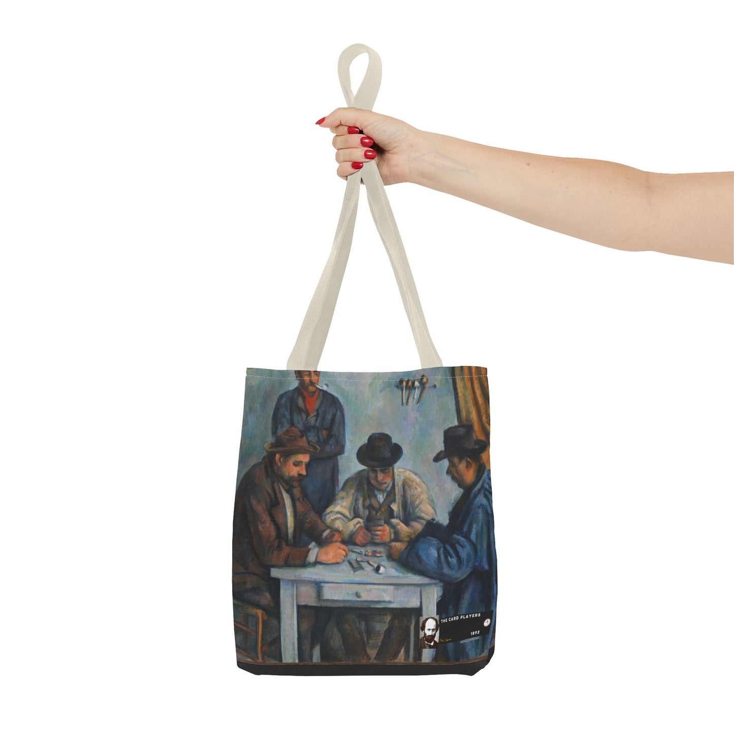 Cézanne, Paul - The Card Players (1892) - Tote Bag