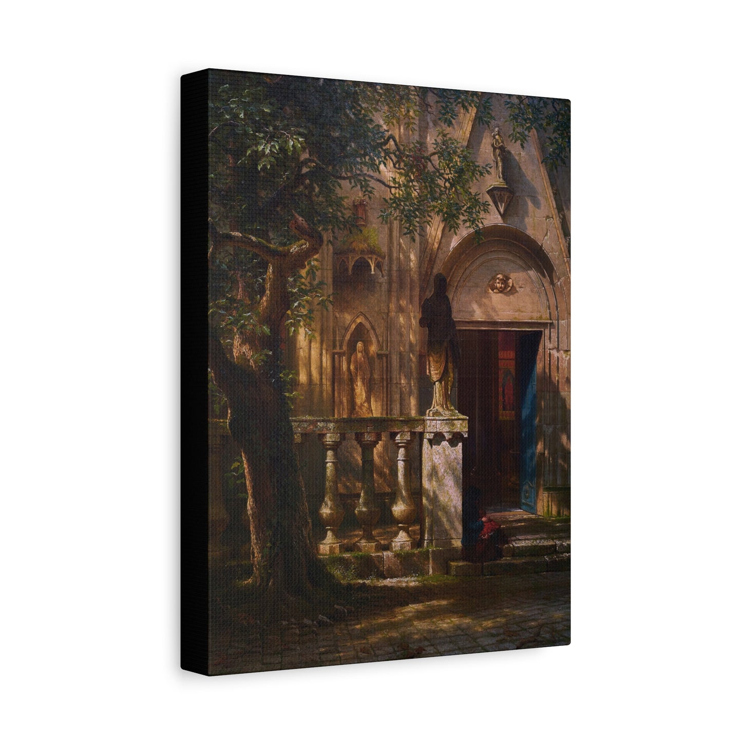 Bierstadt, Albert - Sunlight and Shadow  (1854) - Canvas Block, unframed