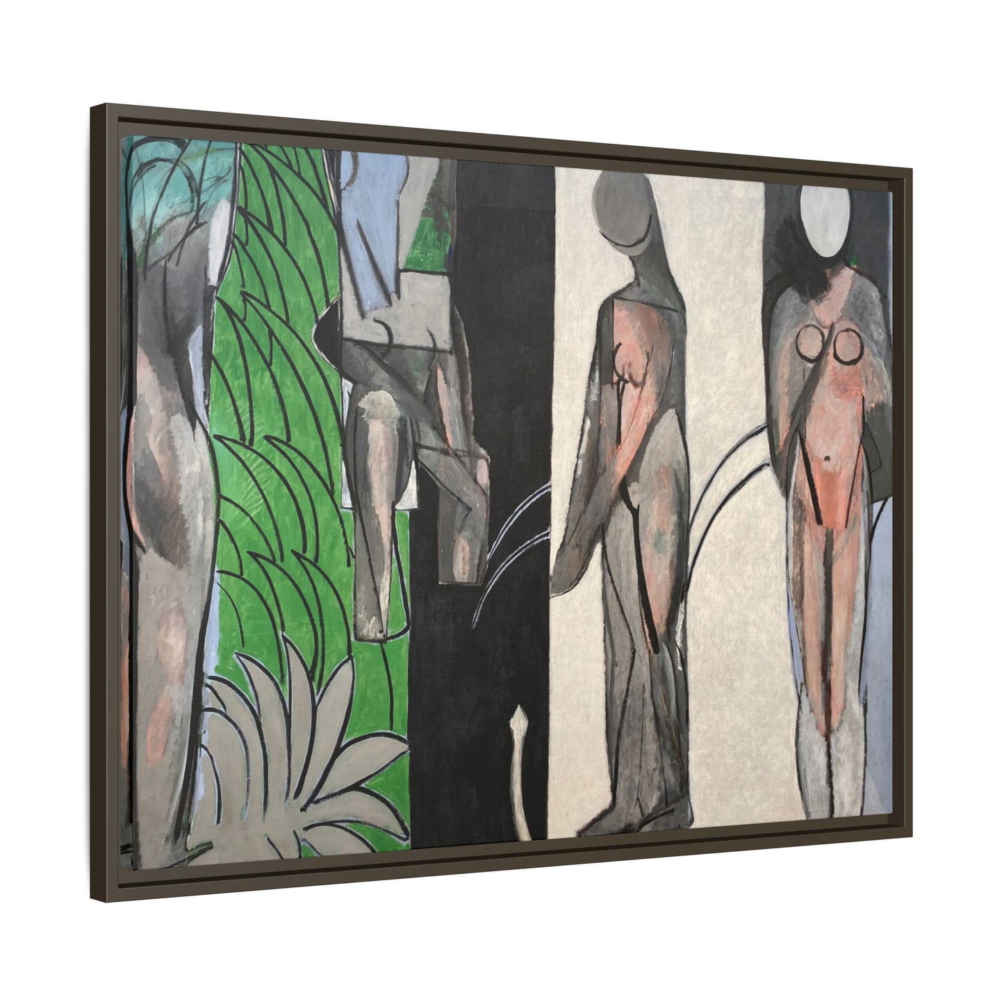 Matisse, Henri - Bathers by a River (1917) - Matte Canvas, Framed