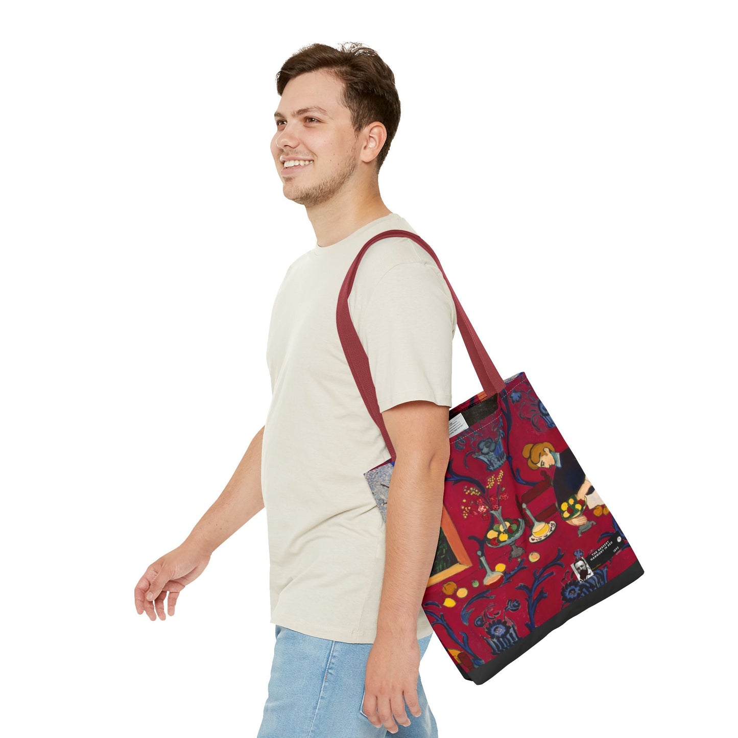 Matisse, Henri - The Dessert Harmony in Red (1908)- Tote Bag