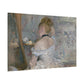 Morisot, Berthe - Woman at Her Toilette (1880) - Canvas Block, unframed