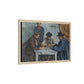 Cézanne, Paul - The Card Players (1892) - Matte Canvas, Framed