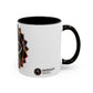 AdamPacio.com - Black Logo - Colorful Accent Mugs