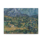 Cézanne, Paul - Mont Sainte-Victoire (1902) - Canvas Block, unframed