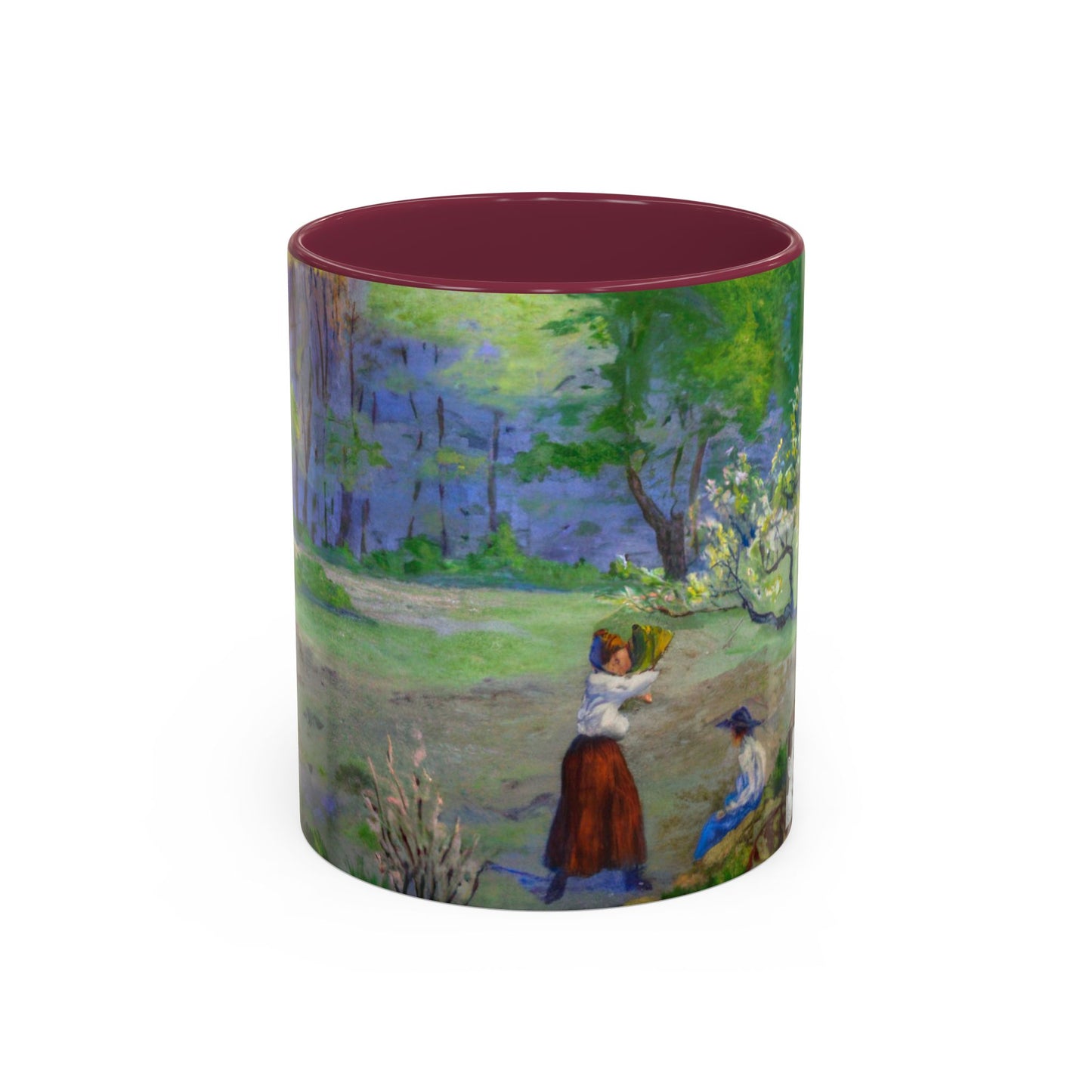 Ranson, Paul - Picking Flowers (1890) - Colorful Accent Mugs