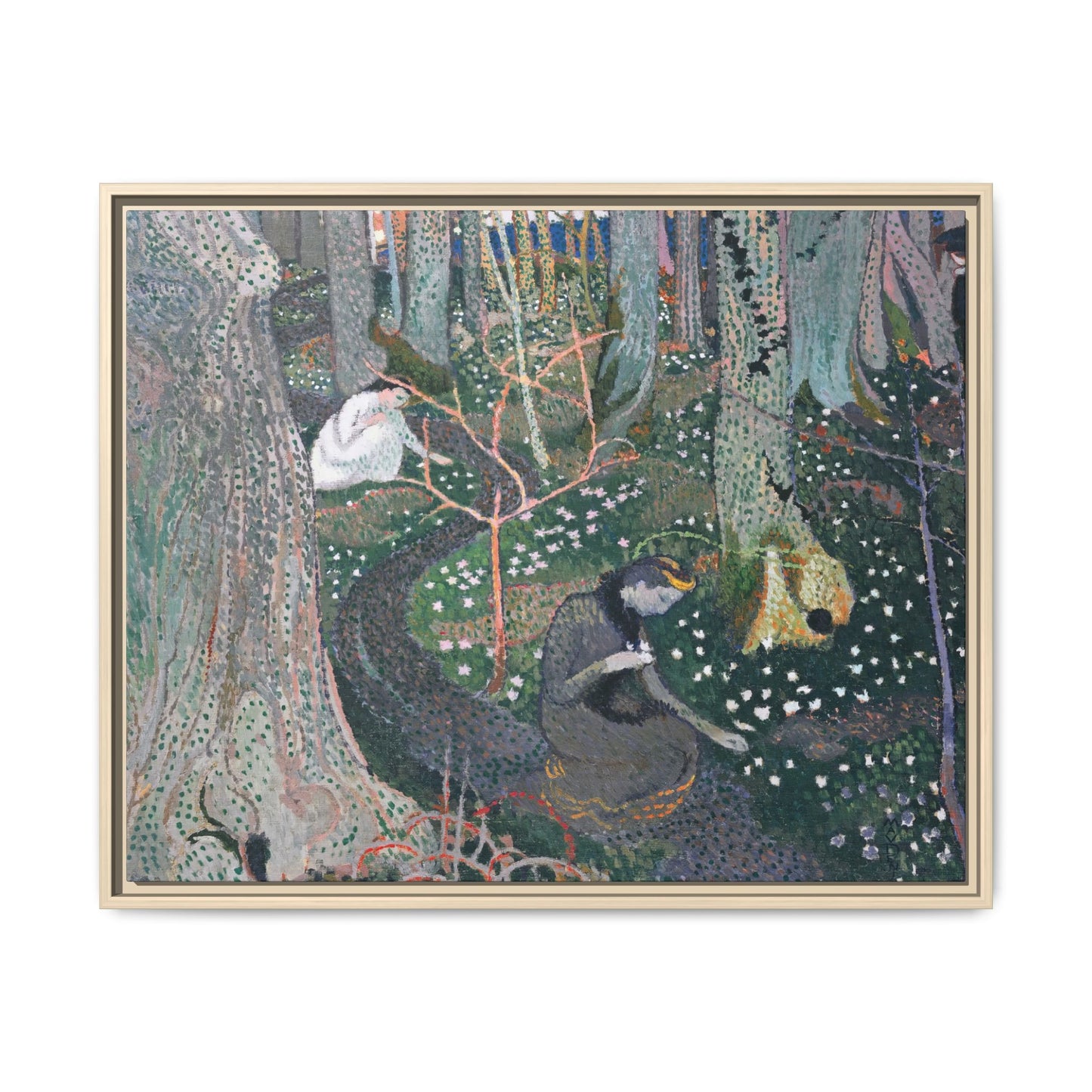 Denis, Maurice - April (1892) - Matte Canvas, Framed