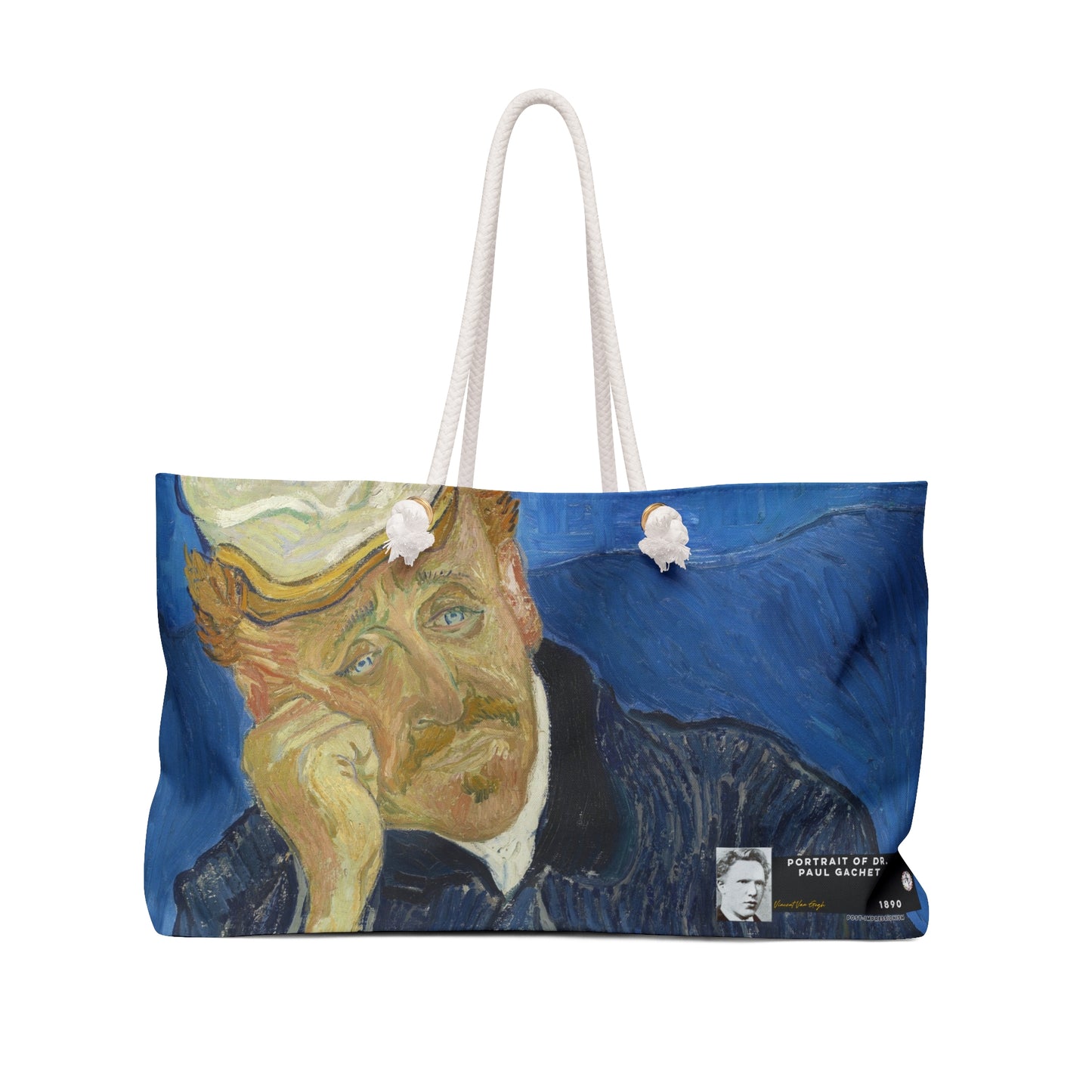 Van Gogh, Vincent - Portrait of Dr. Paul Gachet (1890) - Weekender Bag