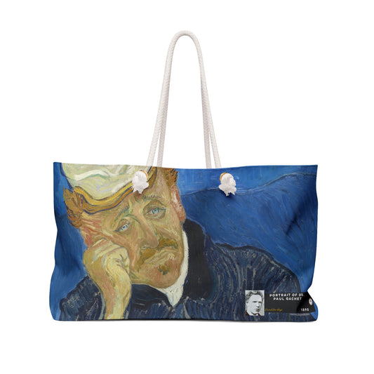Van Gogh, Vincent - Portrait of Dr. Paul Gachet (1890) - Weekender Bag
