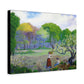 Ranson, Paul - Picking Flowers (1890) - Canvas Block, unframed