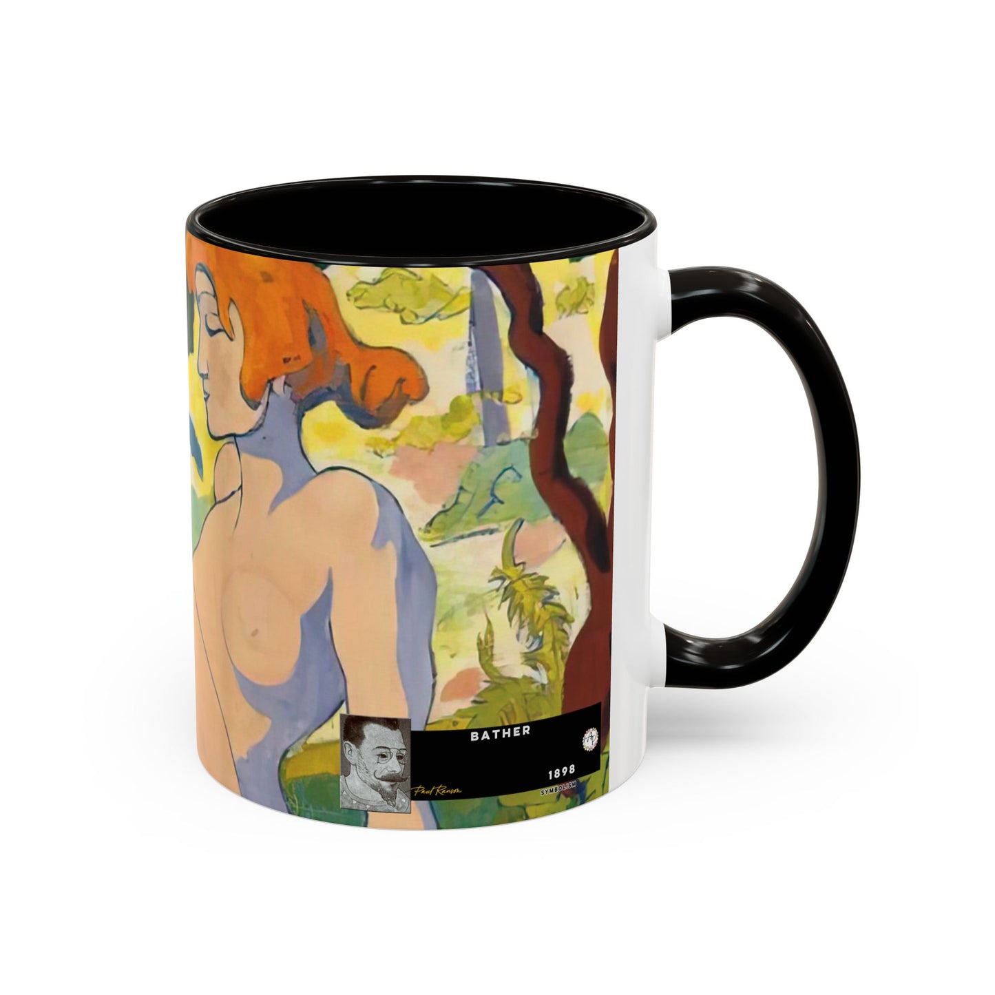 Ranson, Paul - Bather (1898) - Colorful Accent Mugs