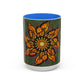 Pacio, Adam - Monarch Butterfly Mandala - Colorful Accent Mugs