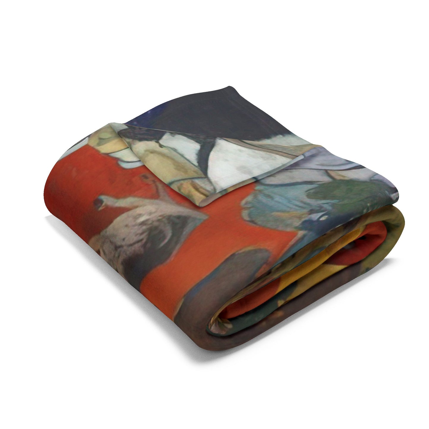 Gauguin, Paul - Vision of the Sermon (Jacob Wrestling with the Angel) (1888) - Arctic Fleece Blanket