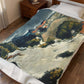Cézanne, Paul - L’Estaque, Melting Snow (1870) - Velveteen Plush Blanket