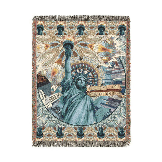 Liberty Mandala - Woven Blanket