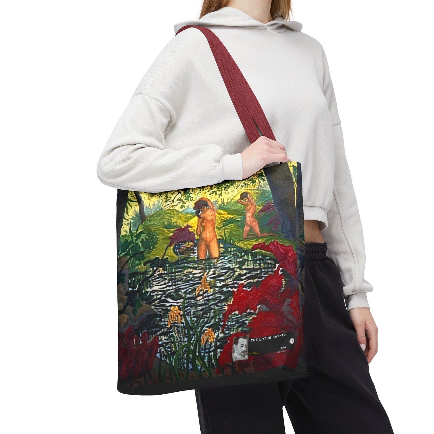 Ranson, Paul - The Lotus Bather (1906) - Tote Bag